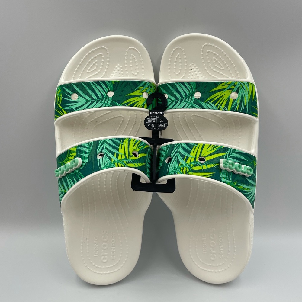 Crocs Classic Tropical Sandals Women’s Sz 10